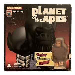 Kubrick Planet Of The Apes Taylor With Statue Of Liberty Nova Stallion 2000 New